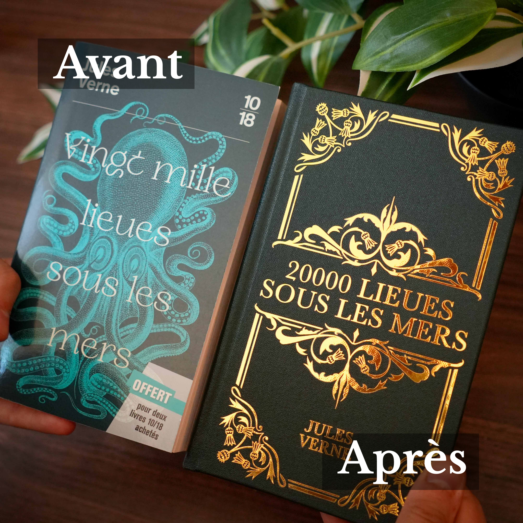 LIVRE DE POCHE PERSONNALISÉ - Relié à la main