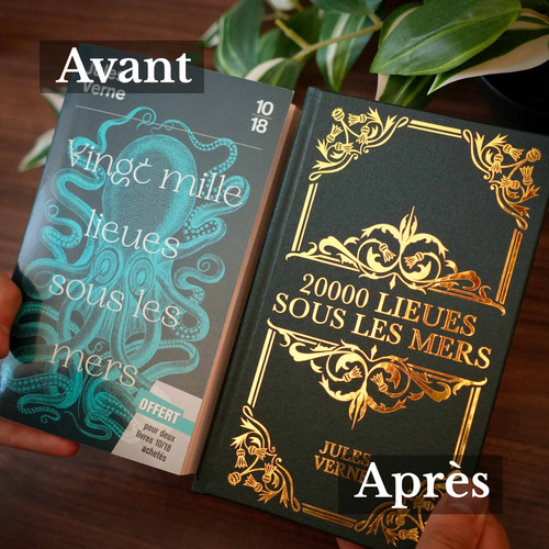 LIVRE DE POCHE PERSONNALISÉ - Design N°001