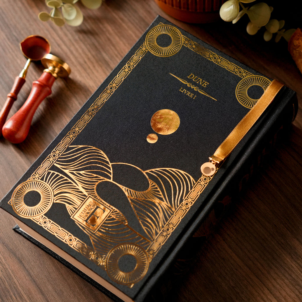 DUNE Livre 1 -Relié à la main (toile de reliure)