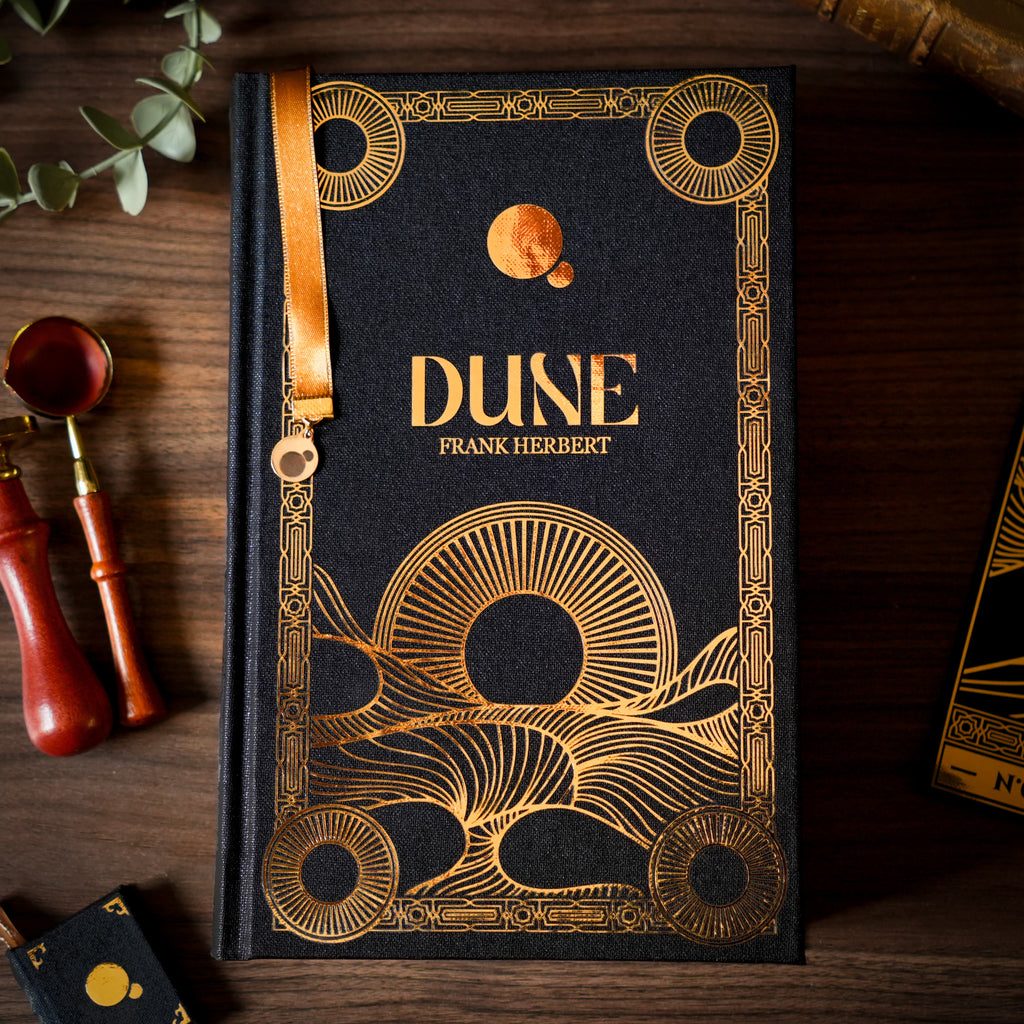 DUNE Livre 1 -Relié à la main (toile de reliure)
