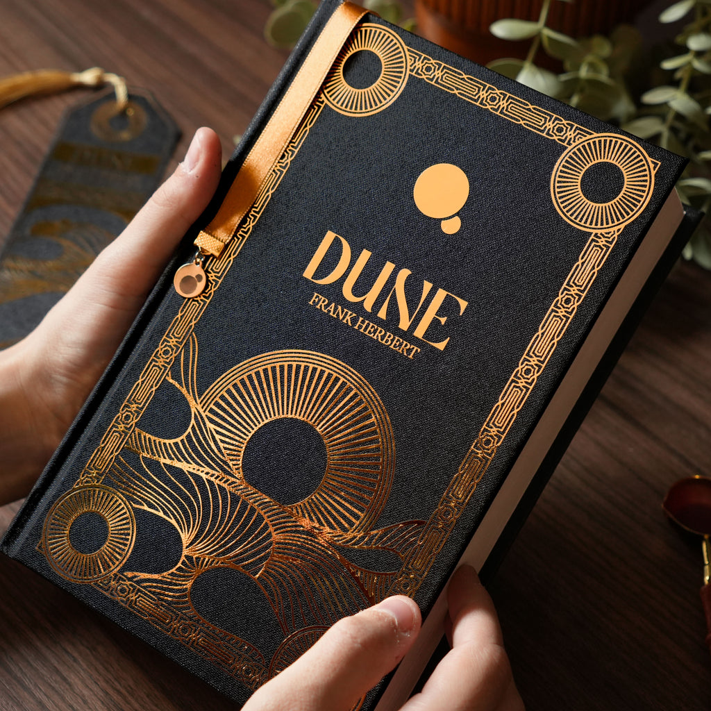 DUNE Livre 1 -Relié à la main (toile de reliure)