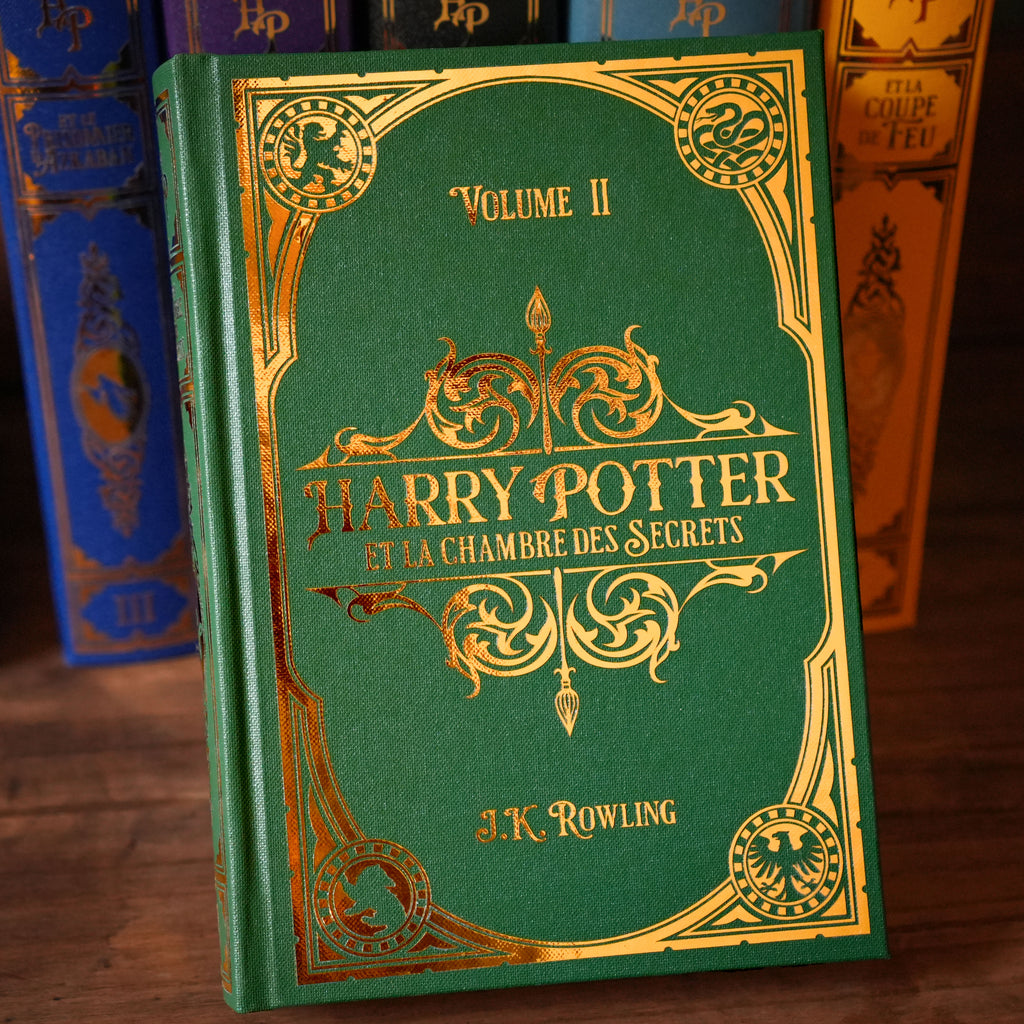 HARRY POTTER - Volumes 1 à 7- Reliés à la main (toile de reliure)