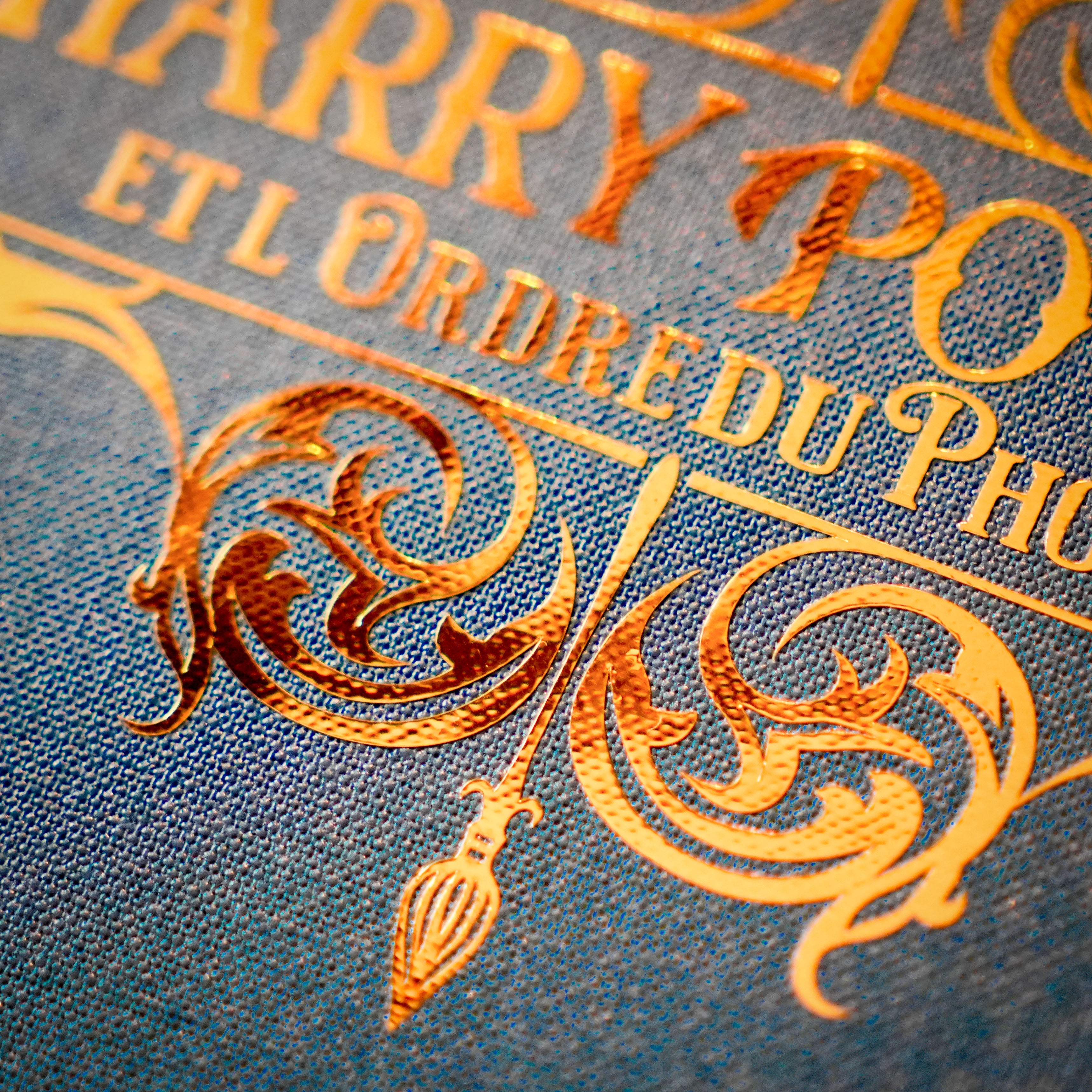 HARRY POTTER - Volumes 1 à 7- Reliés à la main (toile de reliure)