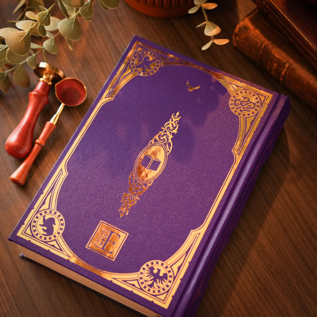 HARRY POTTER - Volumes 1 à 7- Reliés à la main (toile de reliure)