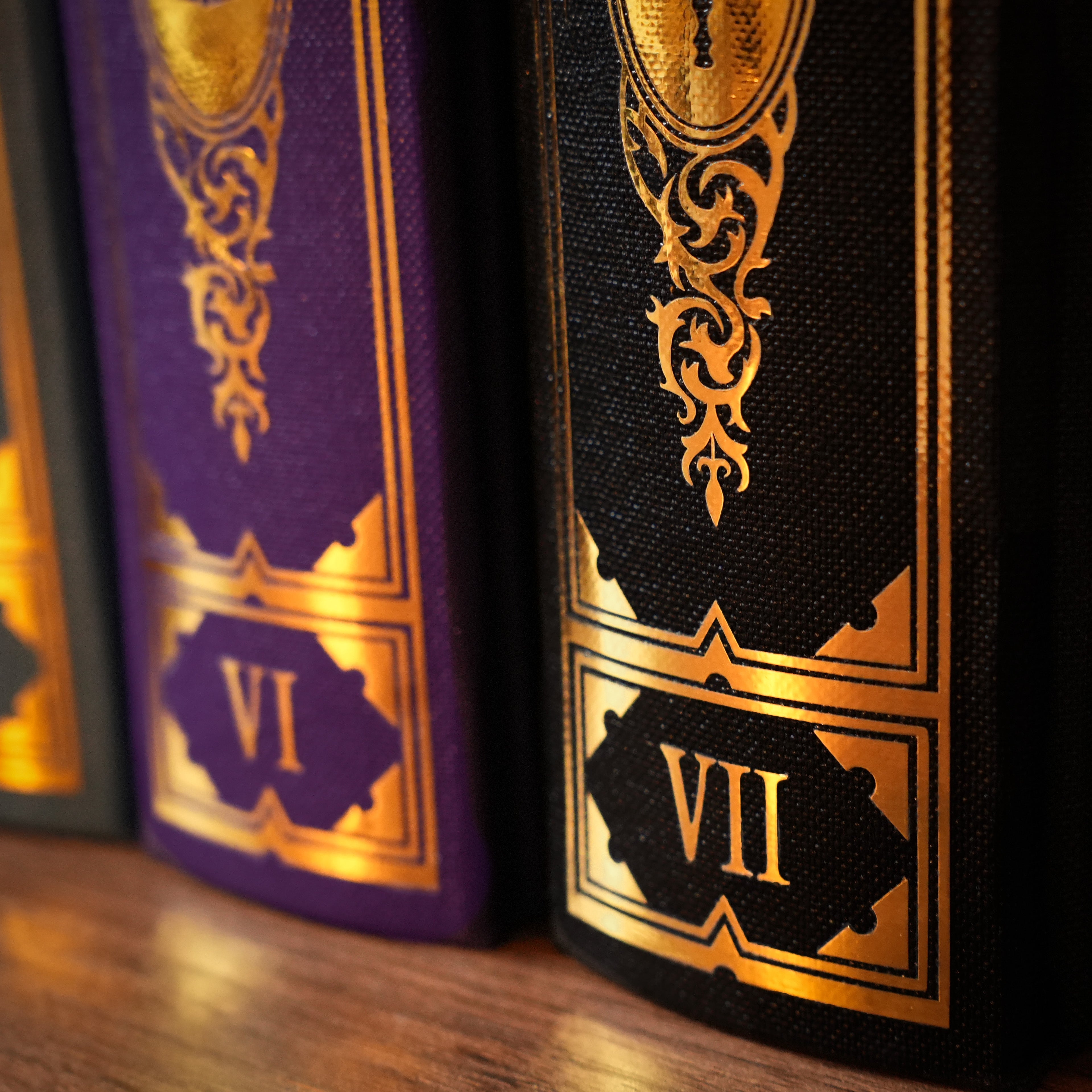 HARRY POTTER - Volumes 1 à 7- Reliés à la main (toile de reliure)