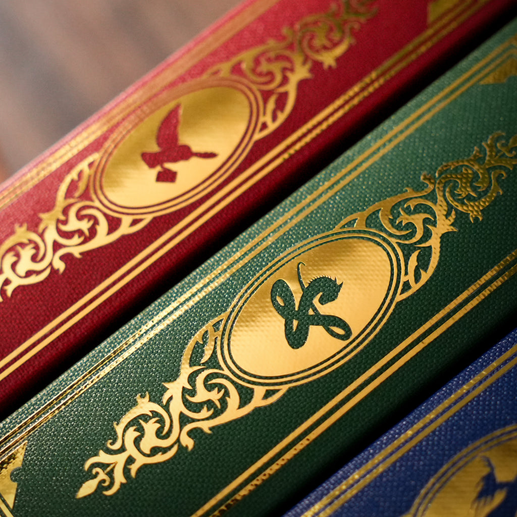 HARRY POTTER - Volumes 1 à 7- Reliés à la main (toile de reliure)