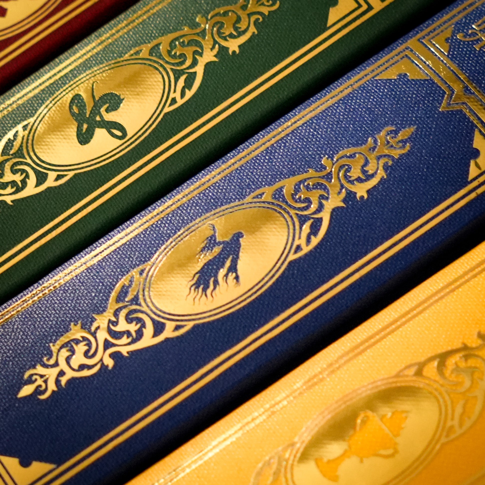 HARRY POTTER - Volumes 1 à 7- Reliés à la main (toile de reliure)