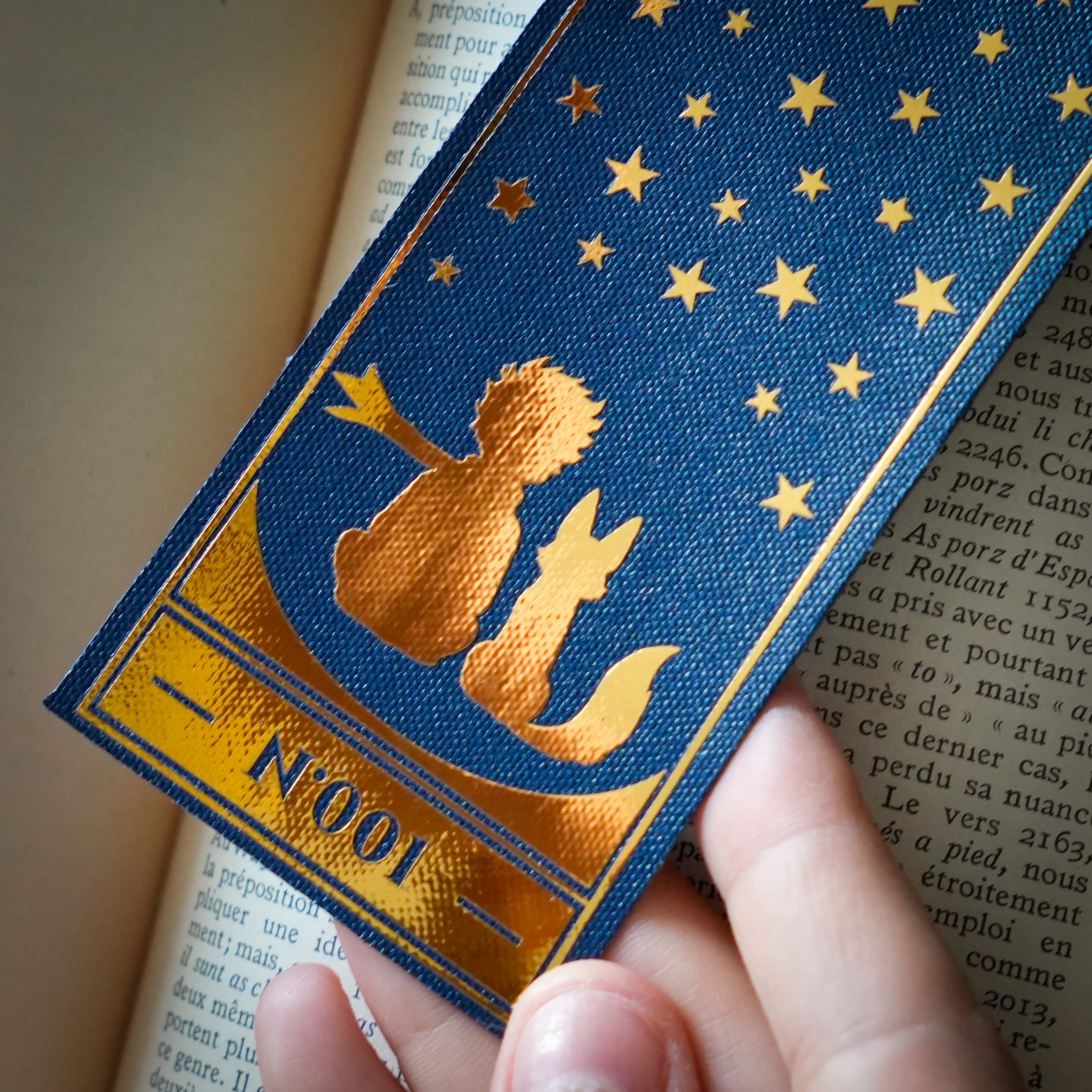 Le Petit Prince accessoires collector marquepage details
