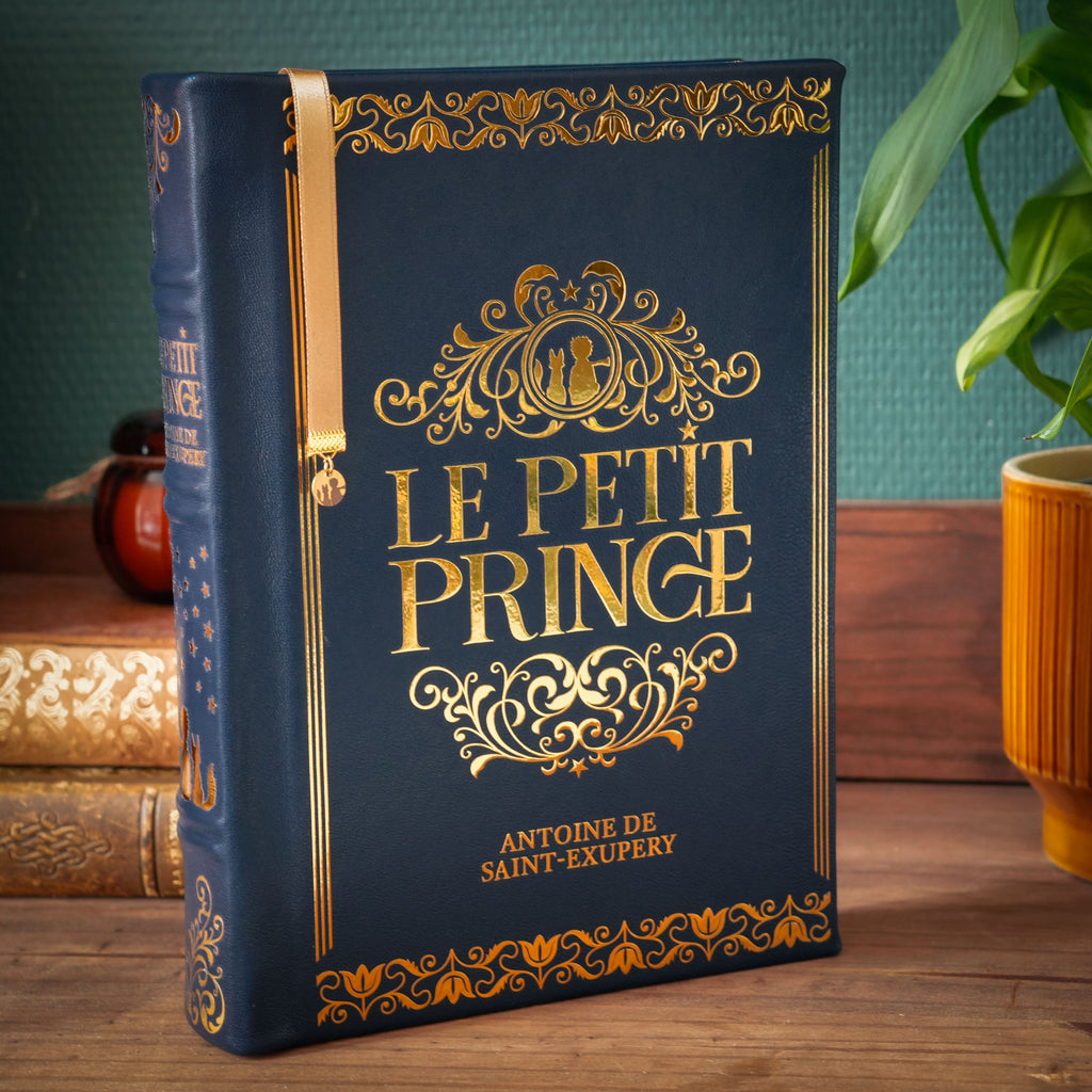 Le Petit Prince collector reliure cuir livre