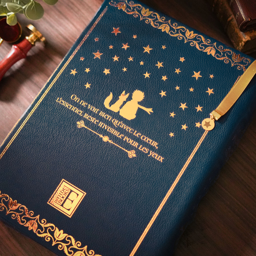 LE PETIT PRINCE - Relié à la main · Cuir Véritable