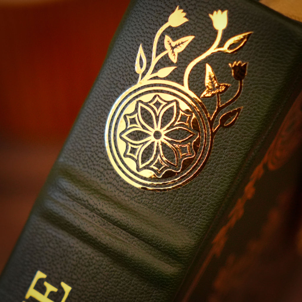 LE SEIGNEUR DES ANNEAUX Trilogie - Relié à la main Cuir Véritable