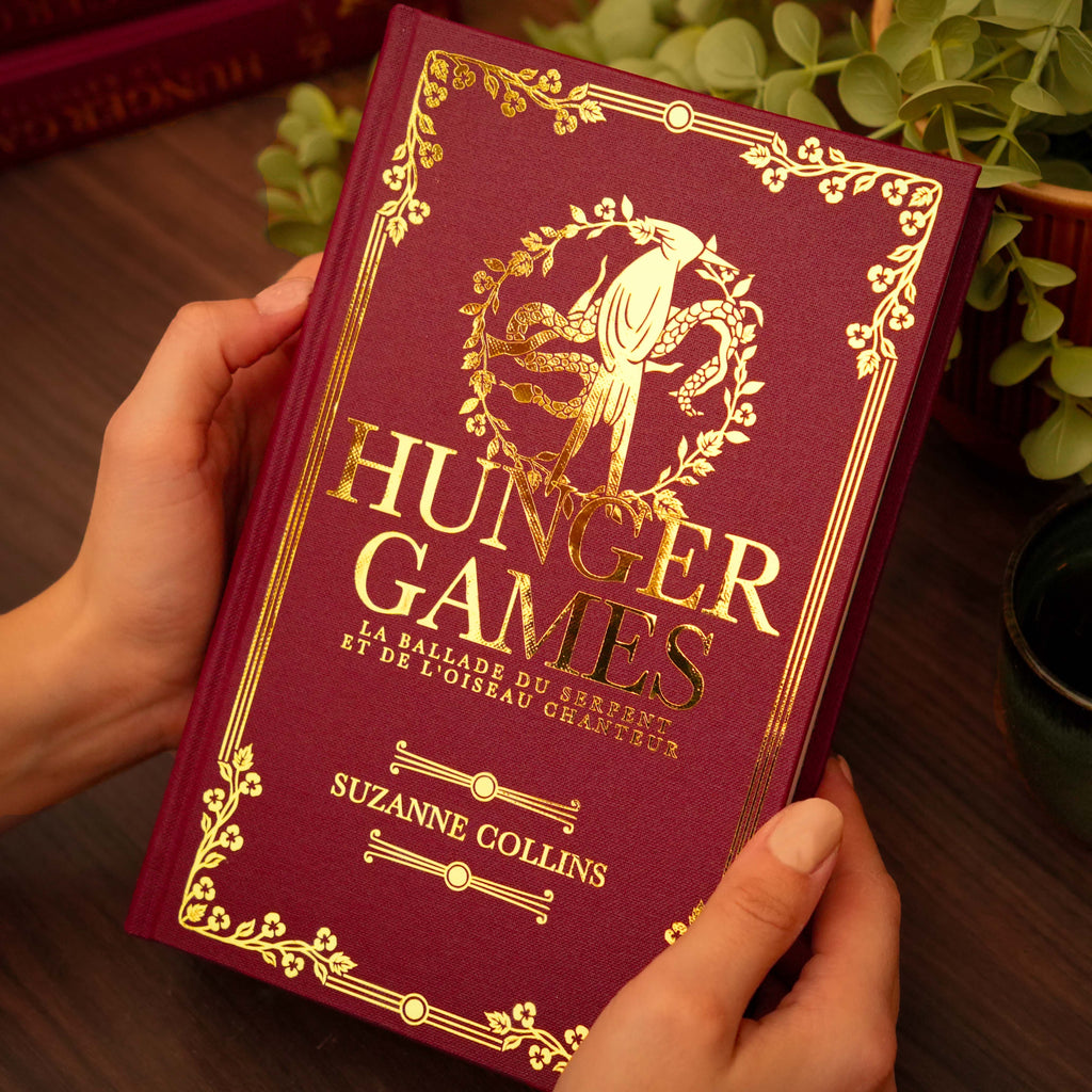 HUNGER GAMES (1 à 5) - Relié à la main · Toile de Reliure