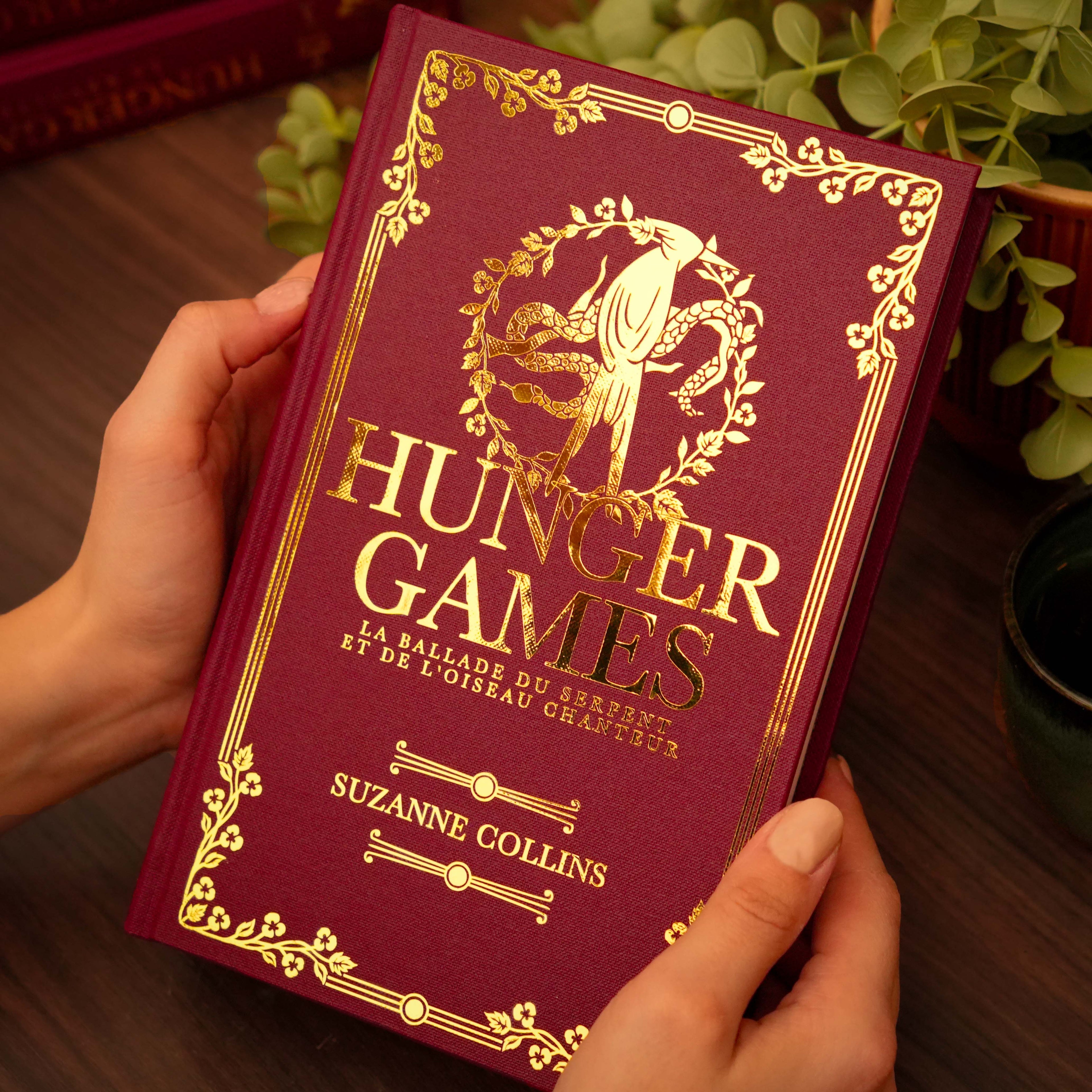 HUNGER GAMES (1 à 5) - Relié à la main · Toile de Reliure