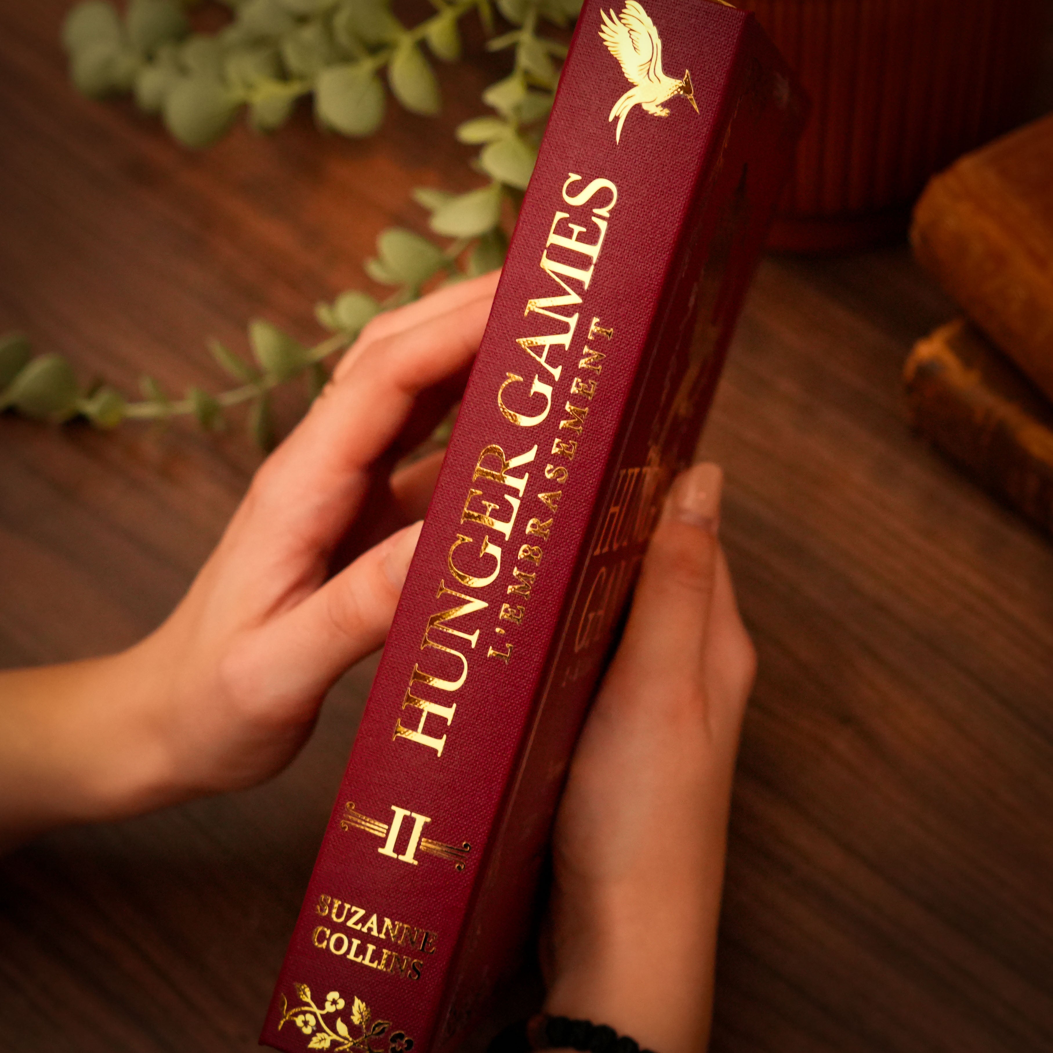 HUNGER GAMES (1 à 5) - Relié à la main · Toile de Reliure