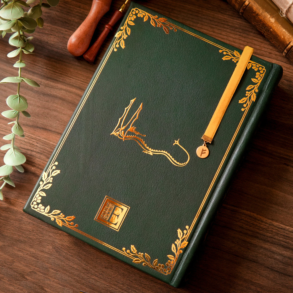 LE HOBBIT – Relié à la Main (Cuir Véritable)