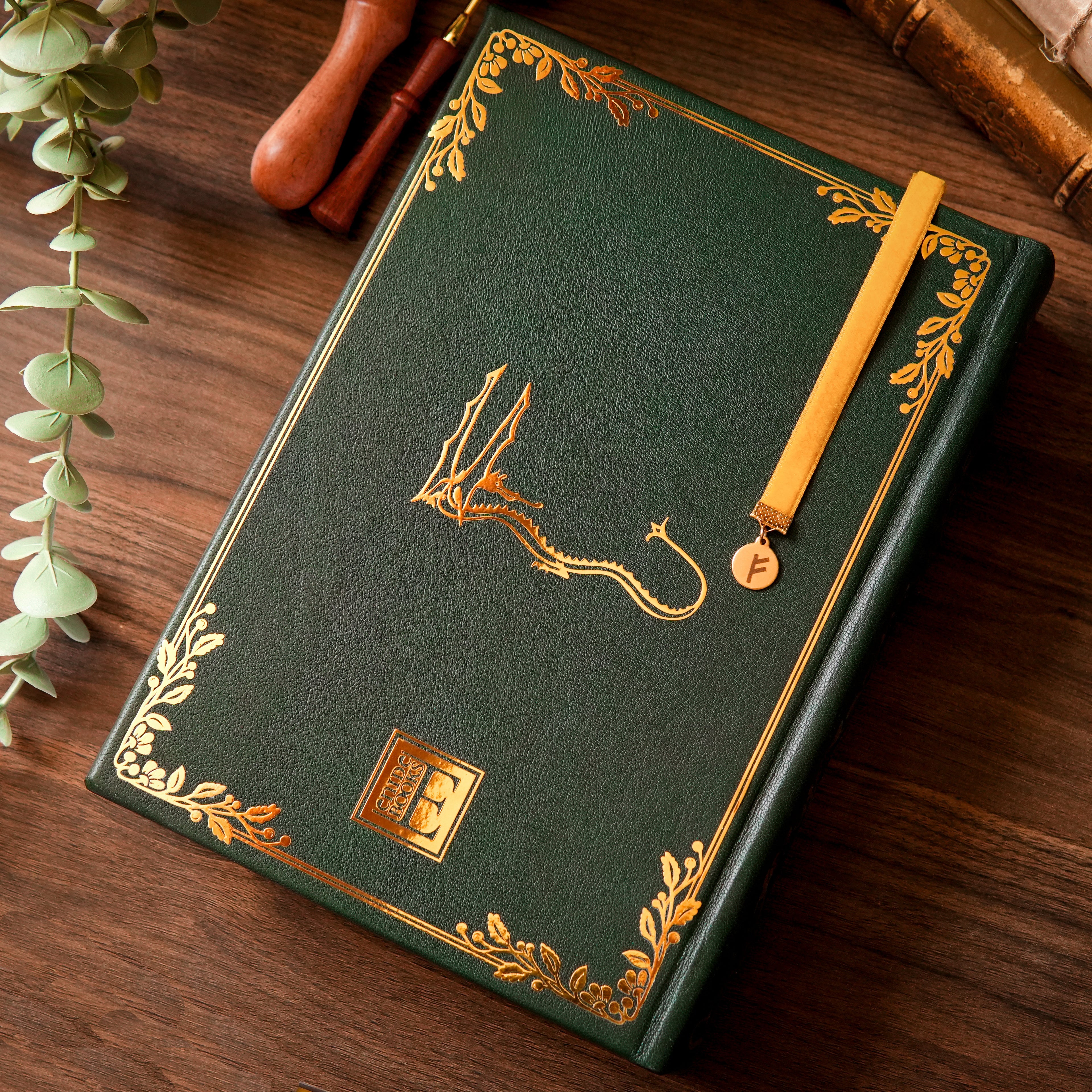 LE HOBBIT – Relié à la Main (Cuir Véritable)